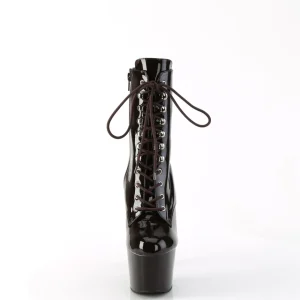 ADORE-1020 18 cm bottine talon haut femme pleaser coffee