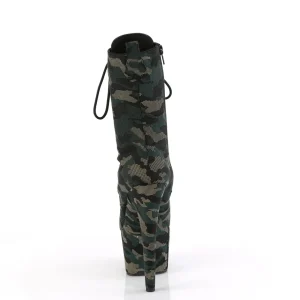 ADORE-1040CMD 18 cm bottine talon haut femme pleaser camouflage