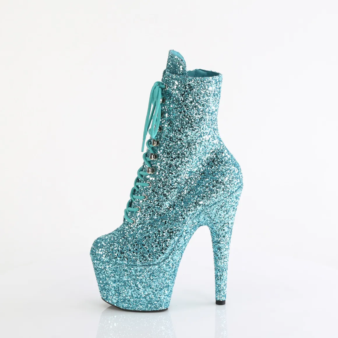 adoregwr__cm_bottine_talo_2-4.webp ADORE-1020GWR 18 cm bottine talon haut femme pleaser glitter turquoise
