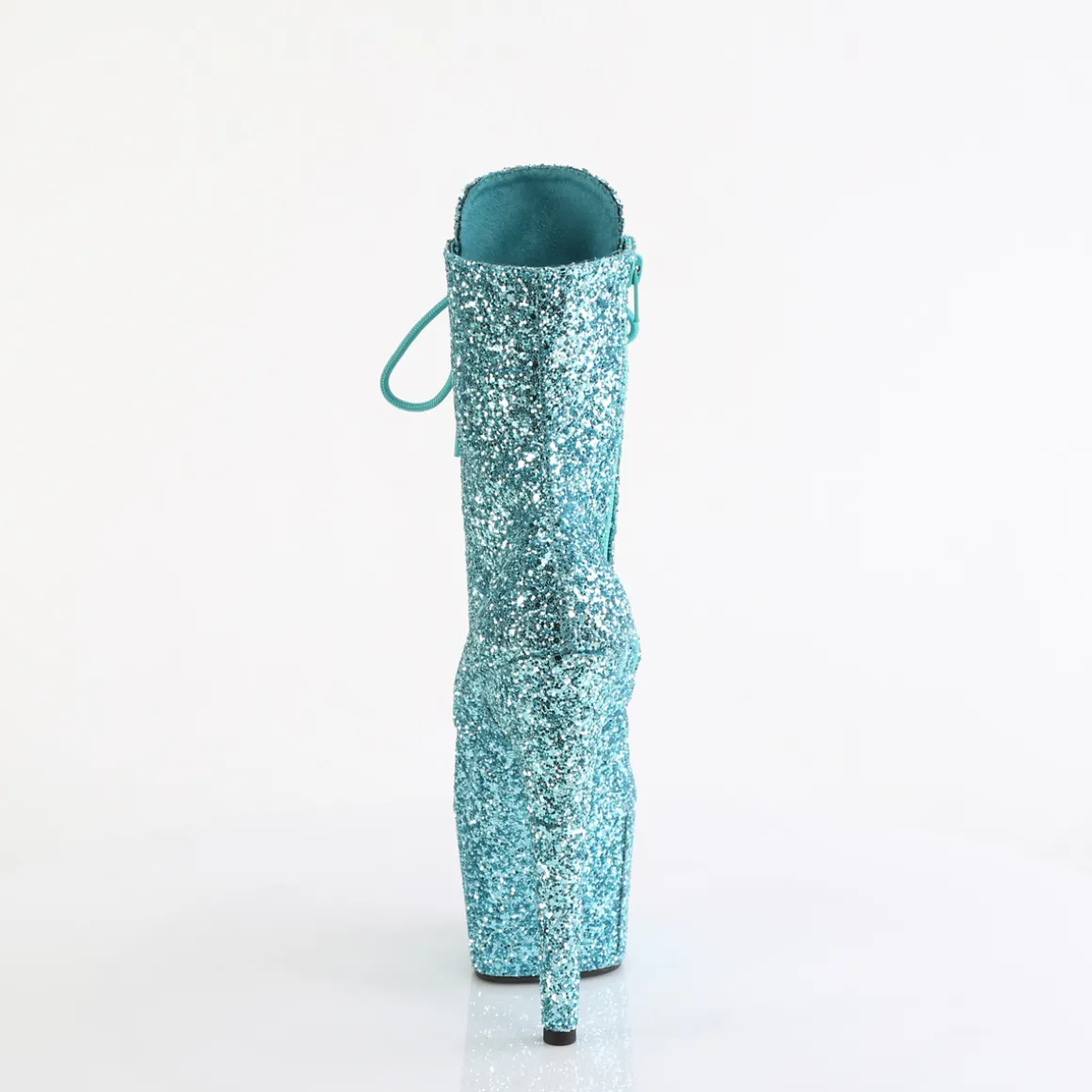 adoregwr__cm_bottine_talo_3-4.webp ADORE-1020GWR 18 cm bottine talon haut femme pleaser glitter turquoise