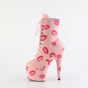 ADORE-1020KISSES 18 cm bottine talon haut femme pleaser rose