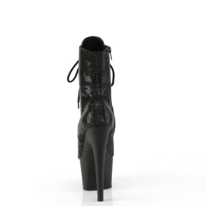 ADORE-1020RS 18 cm bottine talon haut femme pleaser strass noir