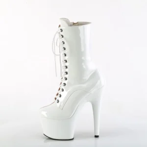 ADORE-1040TT 18 cm bottine talon haut femme pleaser blush blanc
