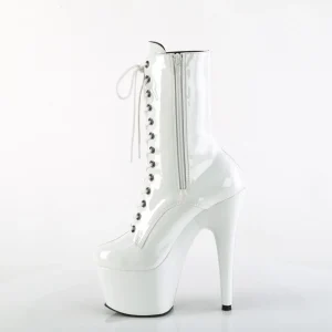 ADORE-1040TT 18 cm bottine talon haut femme pleaser brun blanc