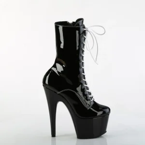 ADORE-1040TT 18 cm bottine talon haut femme pleaser noir blanc