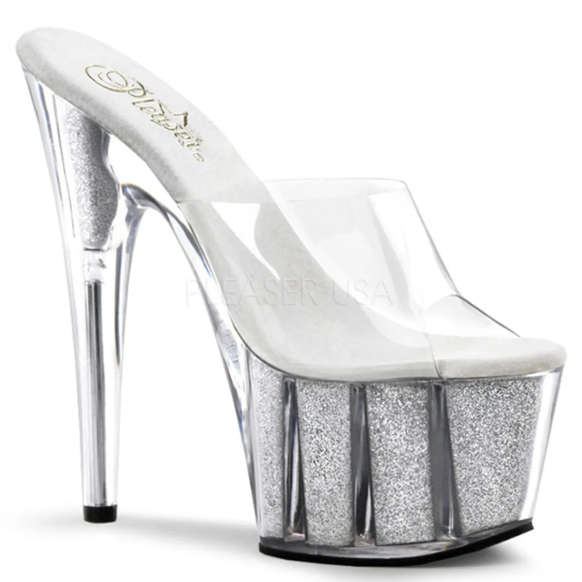 argent__cm_adoreg_etincel_0.webp Argent 18 cm ADORE-701G Etinceler Plateforme Mules Hautes