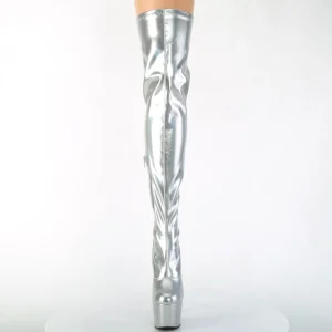Argent 18 cm ADORE-3000HWR Hologramme bottes overknee plateforme de pole dance