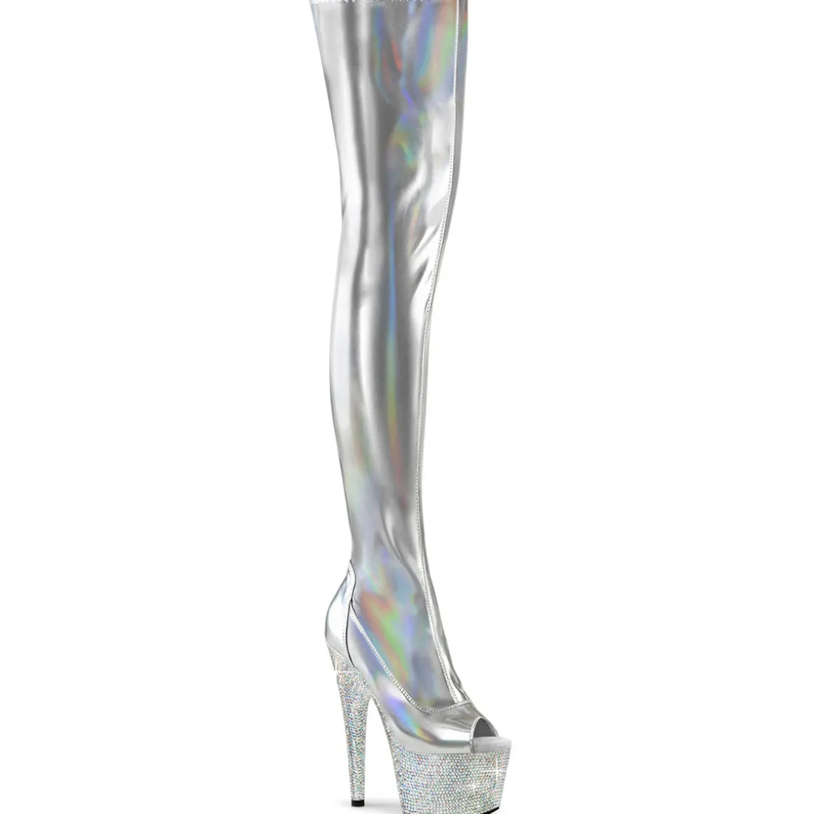 argent__cm_bej_hologramme_0.webp Argent 18 cm BEJ-3011-7 Hologramme bottes overknee plateforme pole dance