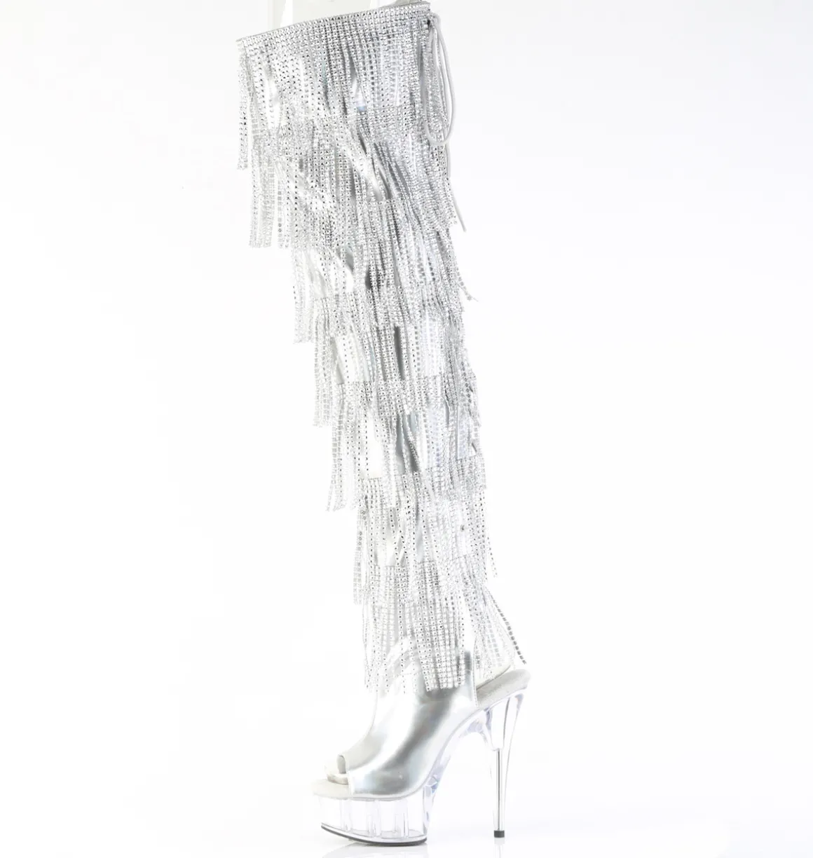 argent__cm_delight_exotic_2.webp Argent 15 cm DELIGHT exotic botte overknee plateforme frangees strass