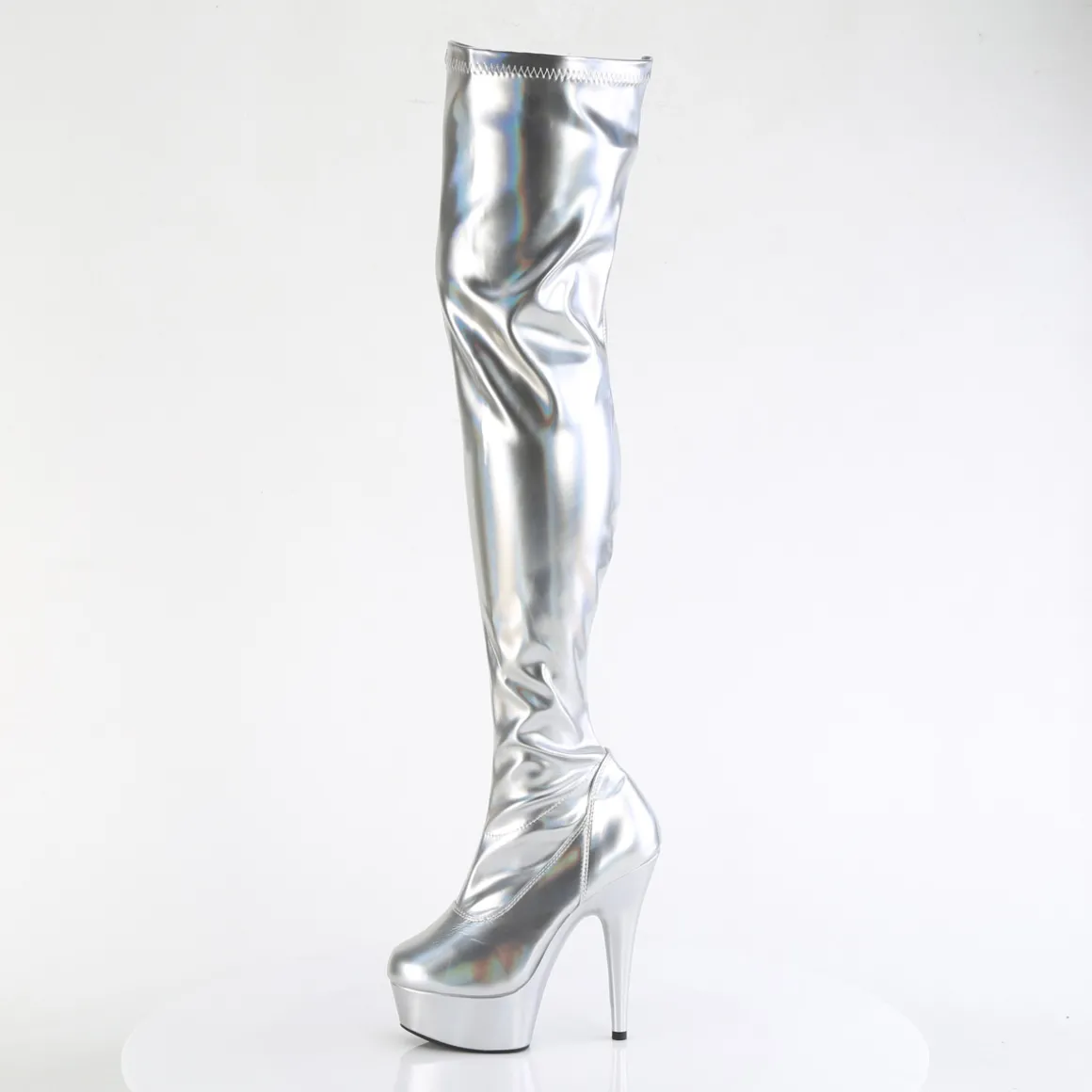 argent__cm_delighthwr_hol_2.webp Argent 15 cm DELIGHT-3000HWR Hologramme bottes overknee plateforme de pole dance