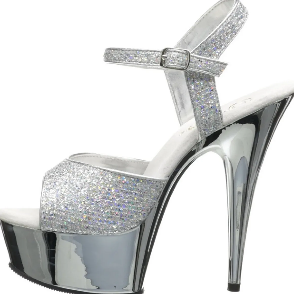 argent__cm_pleaser_deligh_1.webp Argent 15 cm Pleaser DELIGHT-609G Chrome Plateforme Talons Hauts
