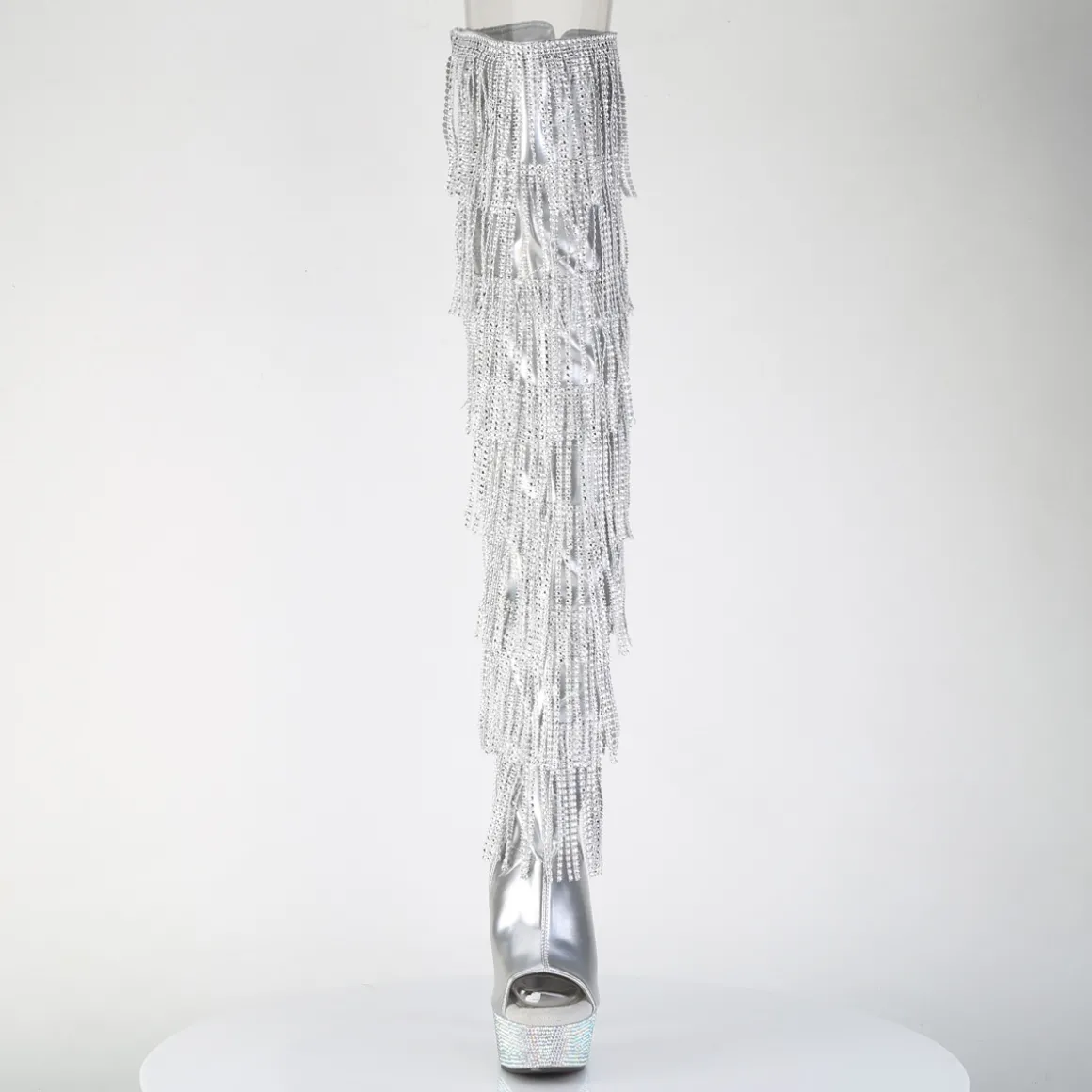 argent__cm_pole_dance_exo_1.webp Argent 15 cm pole dance exotic botte overknee plateforme frangees strass