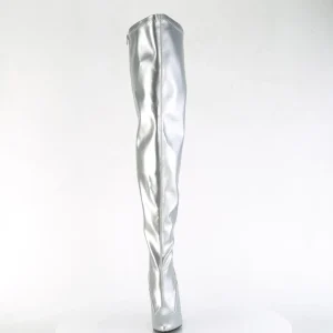 Argent 13 cm SEDUCE-3000WC cuissardes mollets larges et cuisses rondes élastiquées