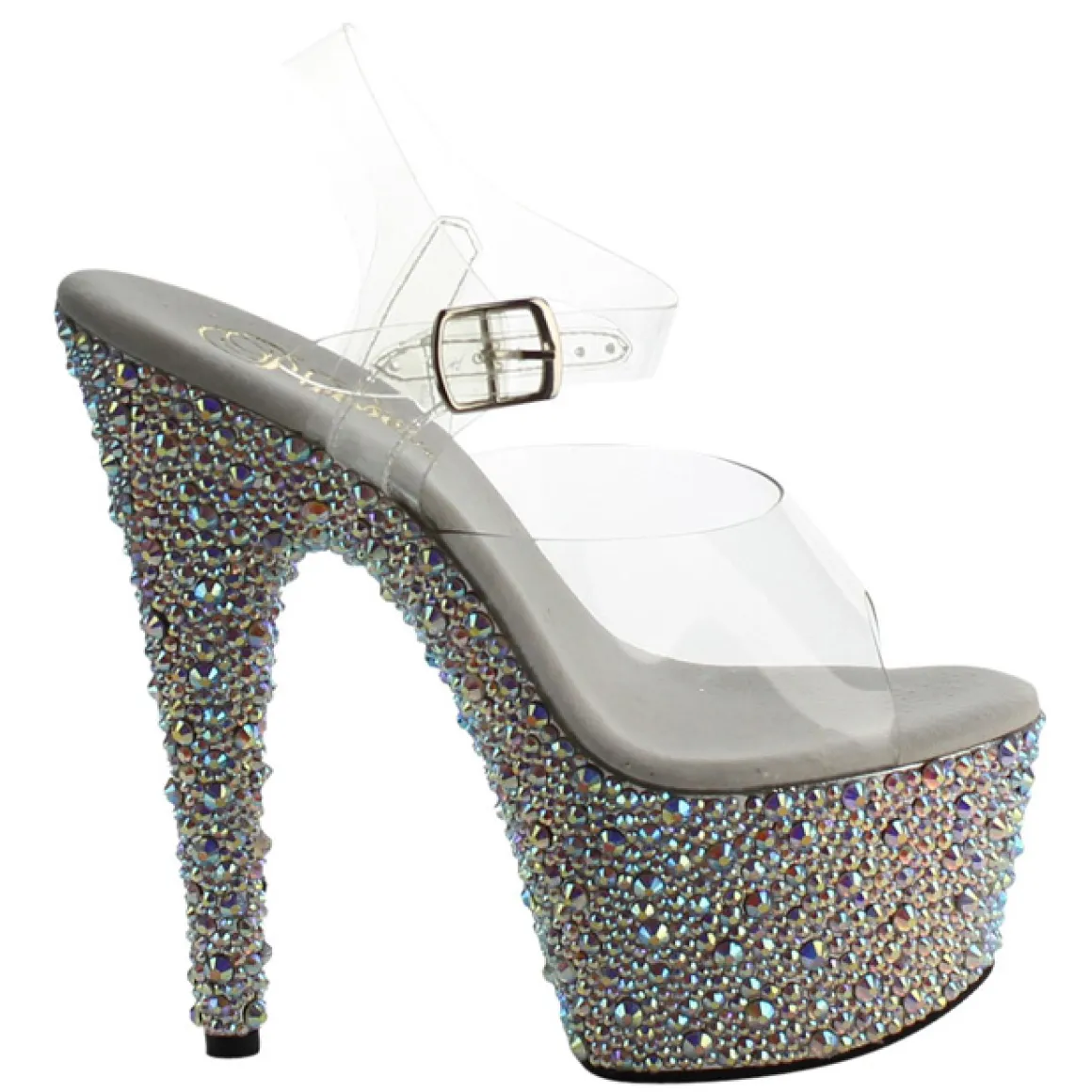 argent_cristal_pierre__cm_2.webp Argent Cristal Pierre 18 cm BEJEWELED-708MS Chaussures Plateau Talon Haut