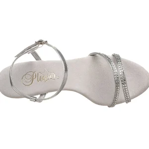 Argent Etincelle 8 cm BELLE-316 Sandales Femme a Talon