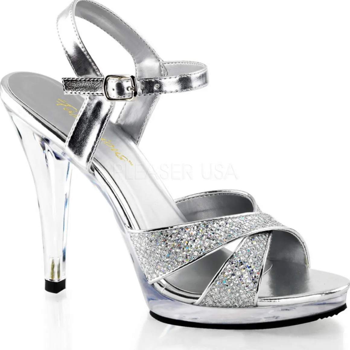 argent_etincelle__cm_flai_0-1.webp Argent Etincelle 12 cm FLAIR-419G Talon Haut pour Hommes