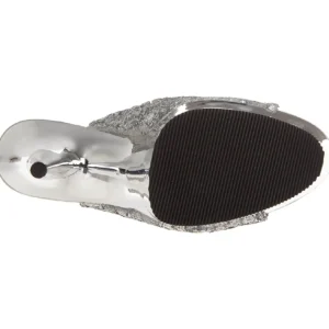 Argent Glitter 15 cm Pleaser DELIGHT-1018G Plateforme Bottines