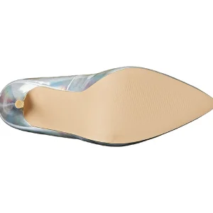 Argent Mat 13 cm AMUSE-20 escarpins à talon aiguille bout pointu