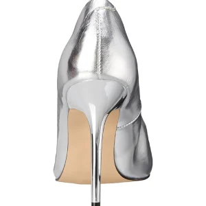 Argent Mat 10 cm CLASSIQUE-20 escarpins à talon aiguille bout pointu