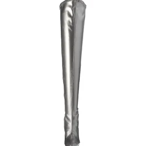 Argent Mat 13 cm SEDUCE-3000 bottes overknee femme