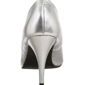Argent Mat 10 cm VANITY-420 escarpins à bout pointu