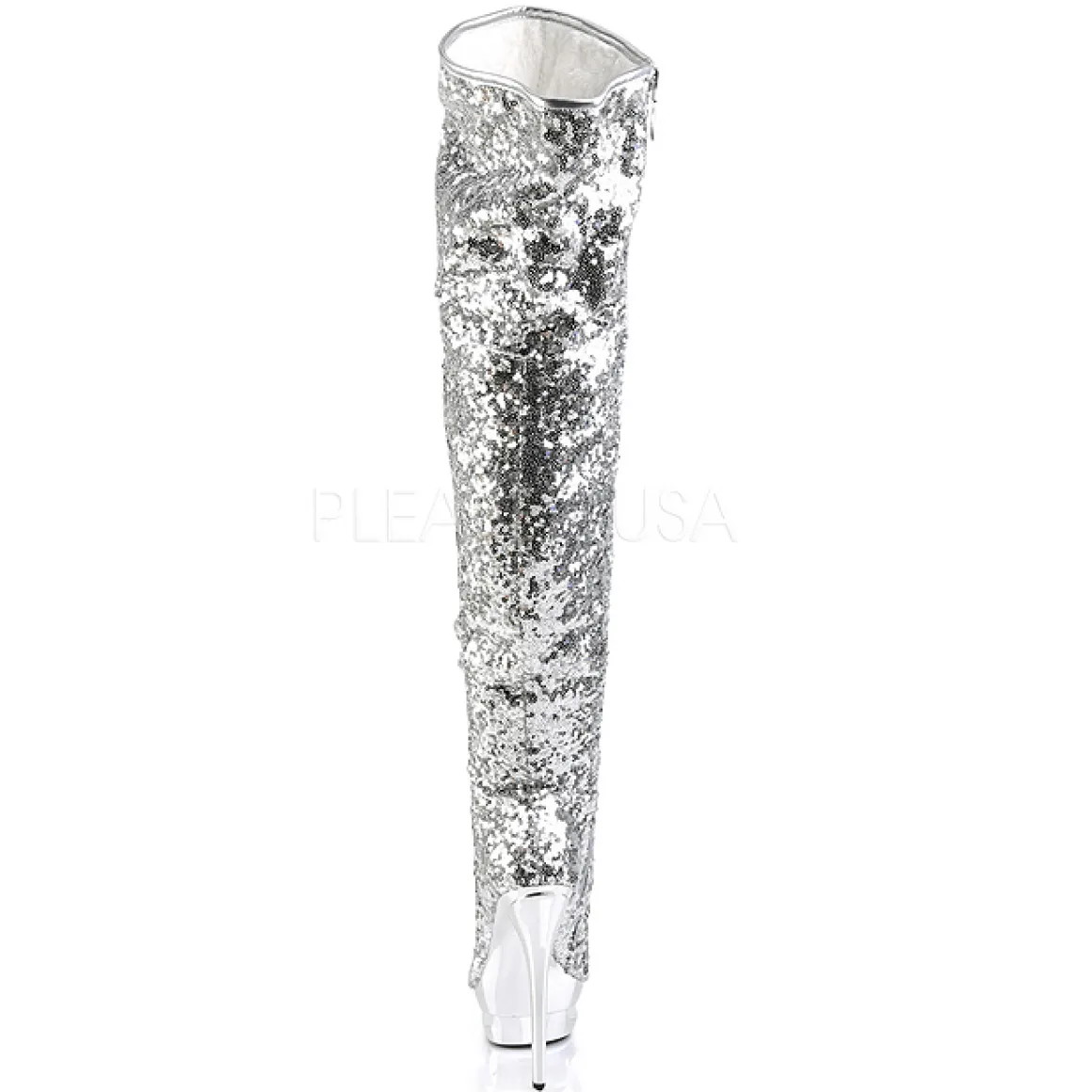 argent_paillettes__cm_ple_4-1.webp Argent Paillettes 15 cm PLEASER BLONDIE-R-3011 Cuissardes Haut Talon