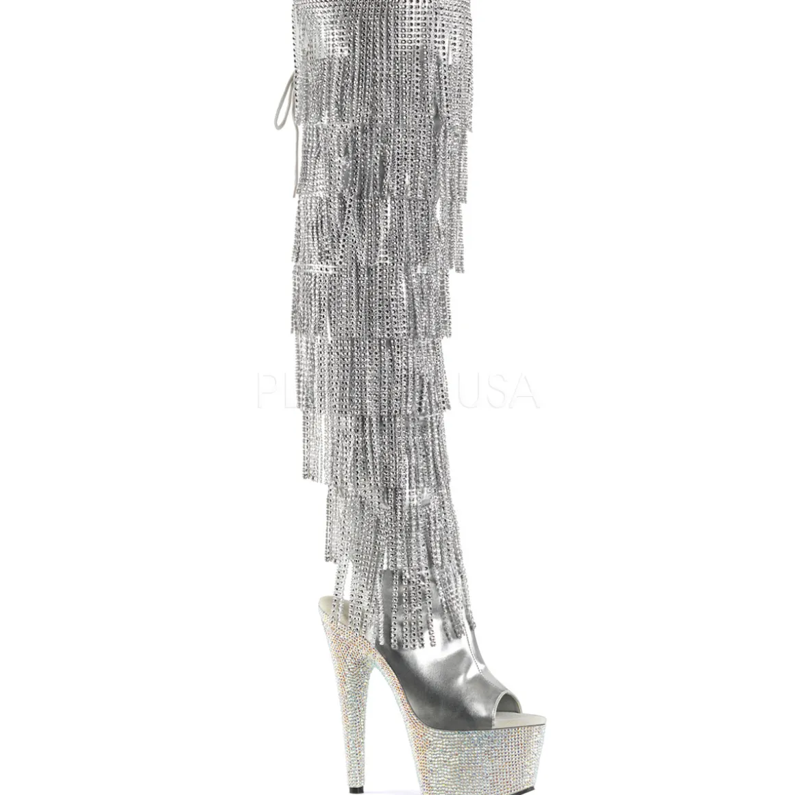 argent_similicuir__cm_bej_0.webp Argent Similicuir 18 cm BEJRSF-7 bottes a frangees pour femmes a talon