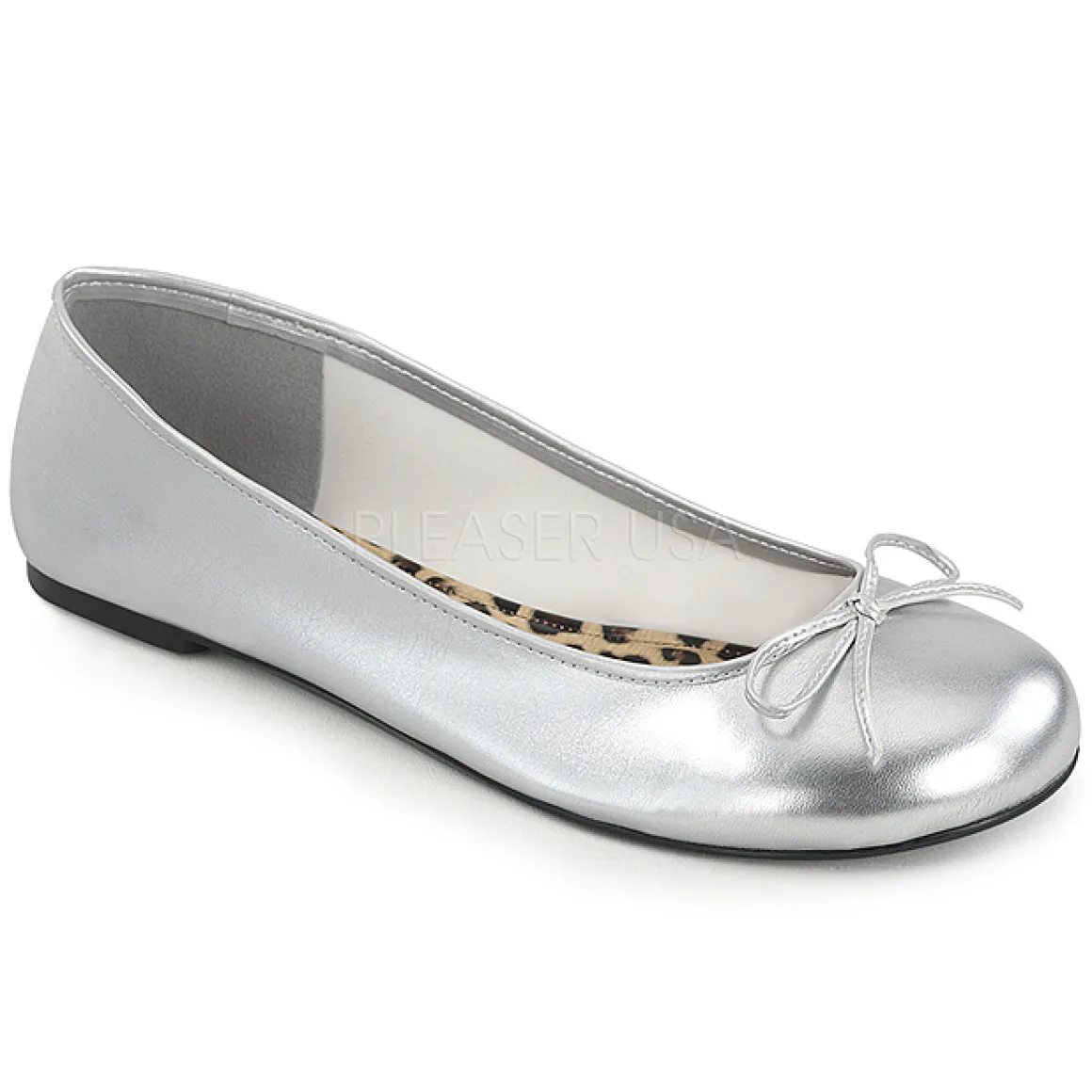 argent_similicuir_anna_gr_0.webp Argent Similicuir ANNA-01 grande taille chaussures ballerines