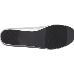 Argent Similicuir ANNA-01 grande taille chaussures ballerines