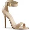 Beige 13 cm AMUSE-10 chaussures travesti