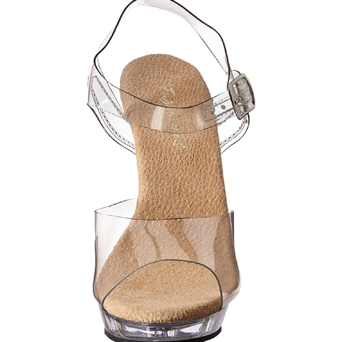 beige_transparent__cm_lip_3.webp Beige Transparent 13 cm LIP-108 Plateforme Chaussures Talon Haut