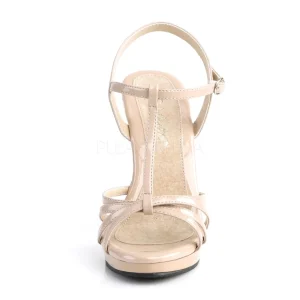 Beige Verni 12 cm FLAIR-420 Sandales Femme à Talon