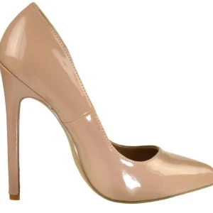 Beige Verni 13 cm SEXY-20 escarpins à talon aiguille bout pointu