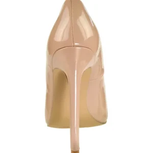 Beige Verni 13 cm SEXY-20 escarpins à talon aiguille bout pointu