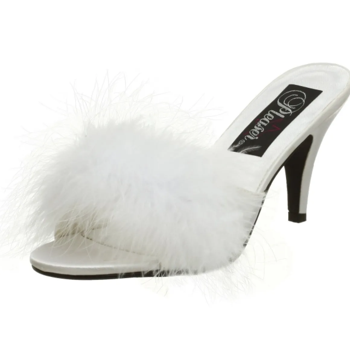 blanc__cm_amour_plumes_de_0.webp Blanc 8 cm AMOUR-03 plumes de marabout Mules Chaussures