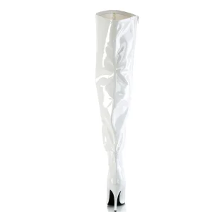 Blanc 13 cm cuissardes mollets larges et cuisses rondes élastiquées pour hommes