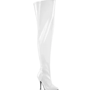 Blanc 13 cm SEDUCE-3000WC cuissardes mollets larges et cuisses rondes élastiquées