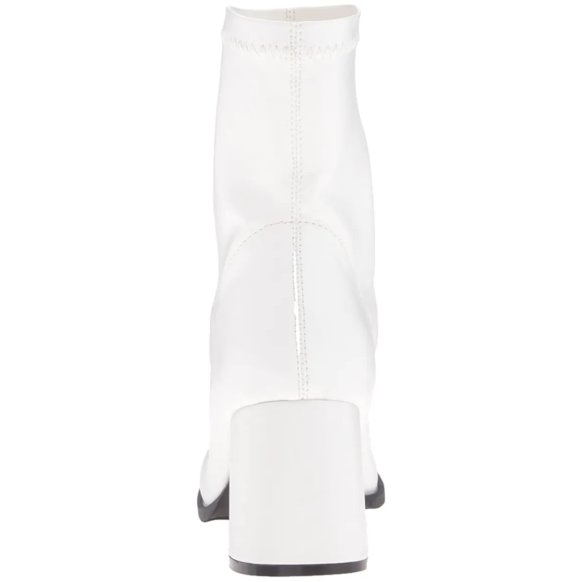blanc_similicuir__cm_gogo_4.webp Blanc Similicuir 7,5 cm GOGO-150 bottines à talons épais stretch