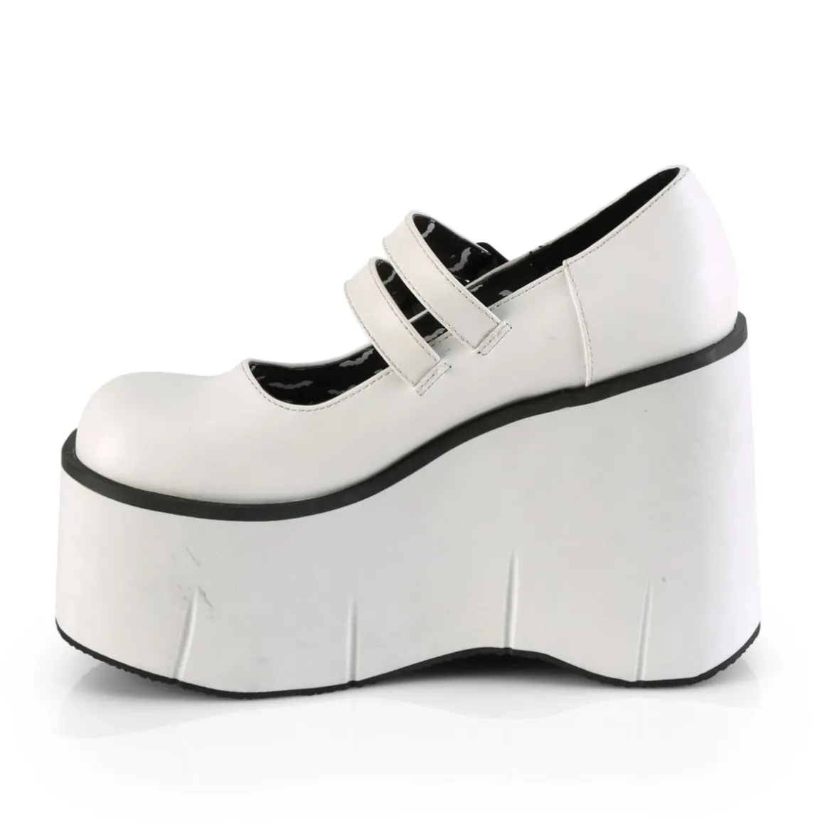 blanc_vegan__cm_demoniacu_1.webp Blanc Vegan 11,5 cm DemoniaCult KERA-08 escarpins mary jane plateforme gothic