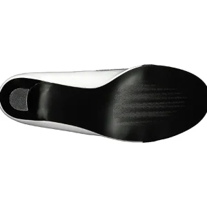 Blanc Verni 7,5 cm JENNA-06 grande taille escarpins femmes
