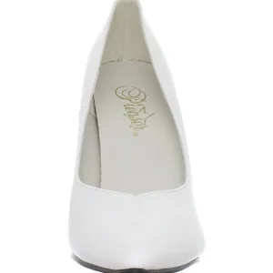 Blanc Verni 13 cm SEDUCE-420V Escarpins Talons Aiguilles Hommes