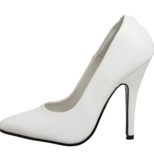 Blanc Verni 10 cm VANITY-420 escarpins à bout pointu