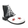CLOWN-02 funtasma chaussures de clown et de cirque unisexes noir blanc