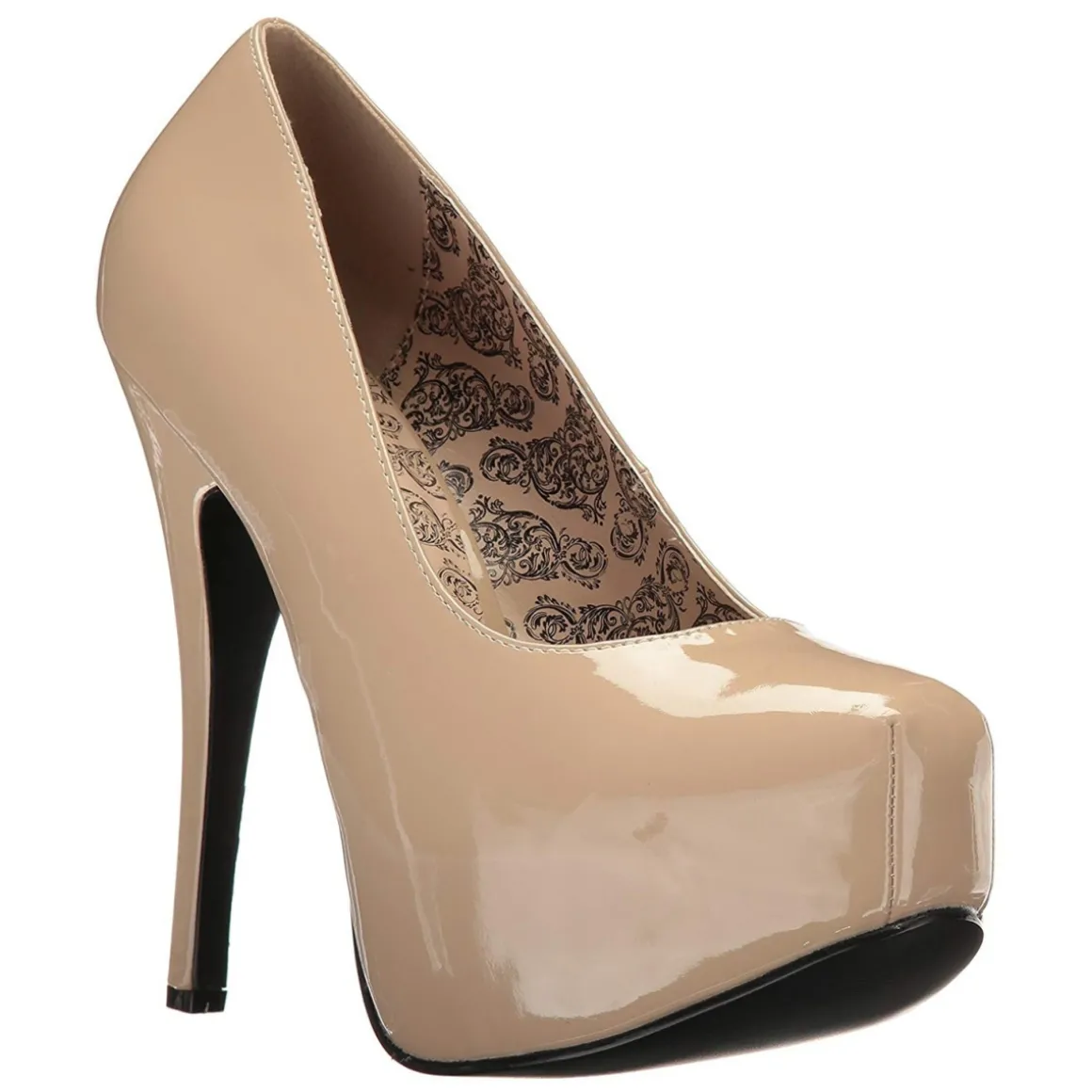 creme_verni__cm_burlesque_0.webp Creme Verni 14,5 cm Burlesque TEEZE-06W pieds larges escarpins pour homme