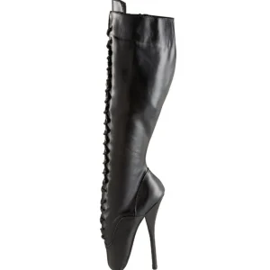 Cuir 18 cm BALLET-2020 fétiche bottes ballet