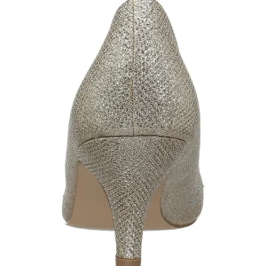Dorée Pierre Cristal 6,5 cm DORIS-06 Chaussures Escarpins de Soirée