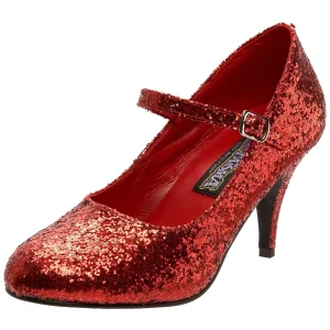 Escarpins mary jane glitter 8 cm DOROTHY escarpins de princesse chaussures cosplay