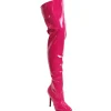 Fuchsia Verni 13 cm SEDUCE-3010 bottes overknee femme