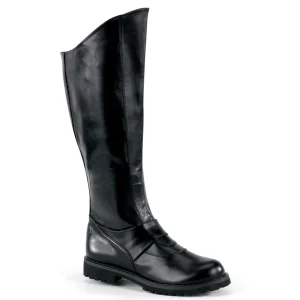 GOTHAM-100 noires botte de capitaine cosplay halloween bottes pour hommes