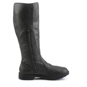 GOTHAM-109 noires botte de capitaine cosplay halloween bottes pour hommes